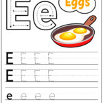 Letter E Worksheets For Kindergarten And Preschool Regarding Letter E Worksheets For Kindergarten