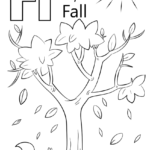 Letter F Is For Fall Coloring Page | Free Printable Coloring Throughout Letter F Worksheets Coloring