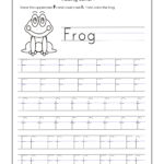 Letter F Worksheets For Kindergarten – Trace Dotted Letters Inside Letter F Tracing Worksheets