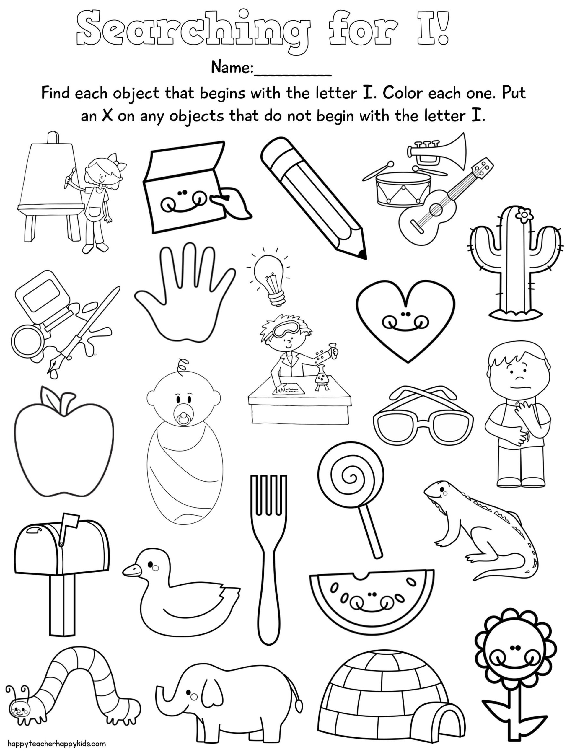 Letter Free Preschool Learning Letters Nursery Rhymes intended for Letter F Worksheets Cut And Paste