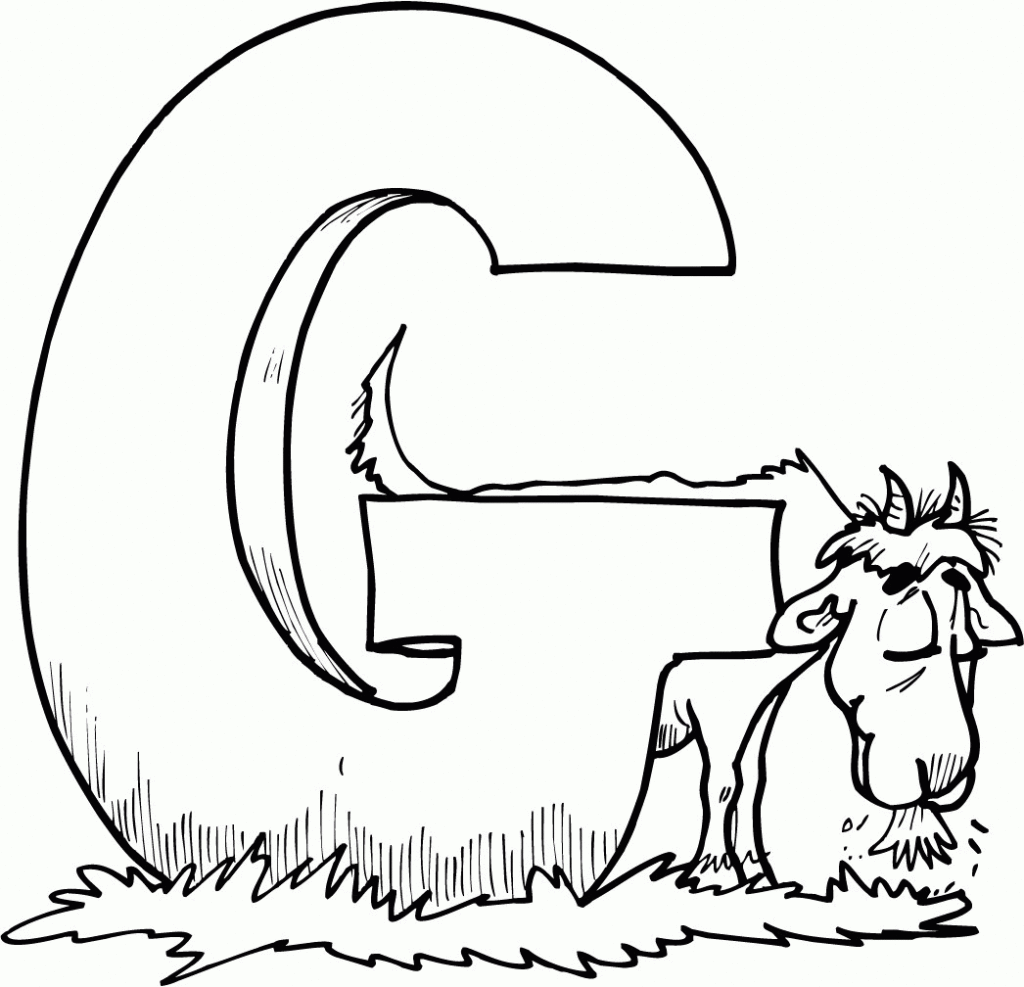 Letter G Coloring Pages Preschool   Coloring Home Intended For Letter G Worksheets Twisty Noodle