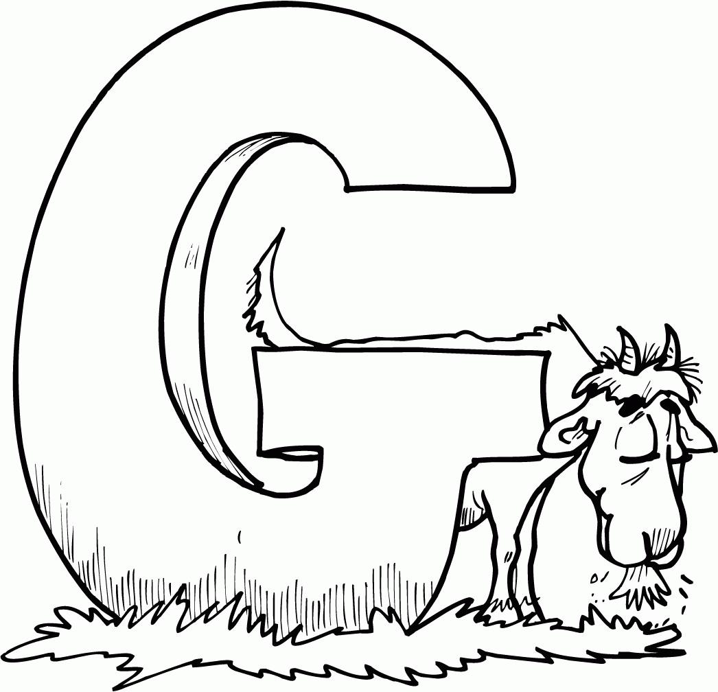 Letter G Coloring Pages Preschool - Coloring Home intended for Letter G Worksheets Twisty Noodle