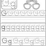 Letter G Worksheet | Alphabet Worksheets Kindergarten Intended For Letter G Tracing Sheet