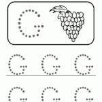 Letter G Worksheets For Preschool Free Printable Tracing With Alphabet G Tracing Worksheets
