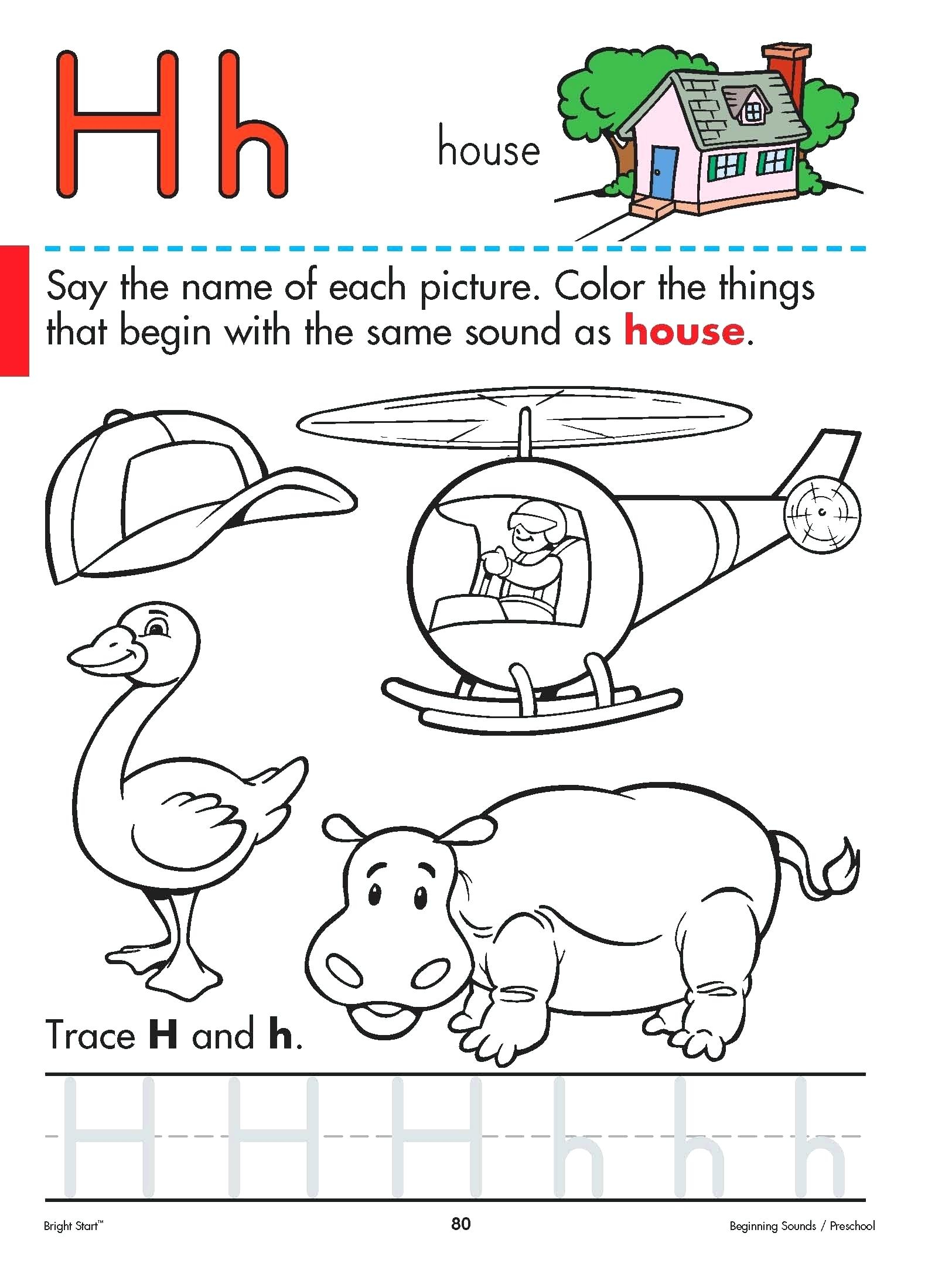 Letter H Activity For Preschool Image Result For Letter H with regard to Letter H Worksheets Craft