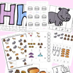 Letter H Worksheets + Activities   Fun With Mama Regarding Letter H Tracing Activity