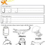 Letter J Tracing Worksheets Preschool | Alphabet Preschool Intended For Letter J Tracing Worksheets Free