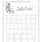 Letter J Worksheets For Kindergarten – Trace Dotted Letters For J Letter Tracing
