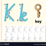 Letter K Tracing Alphabet Worksheets Intended For K Letter Tracing