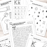 Letter K Worksheets   Alphabet Series   Easy Peasy Learners Regarding Letter K Worksheets Free