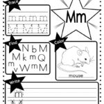 Letter M Worksheet: Tracing, Coloring, Writing & More Throughout Letter Tracing M