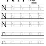 Letter N Tracing Worksheet (1131×1600) | Letter Tracing Pertaining To Letter N Tracing Worksheet