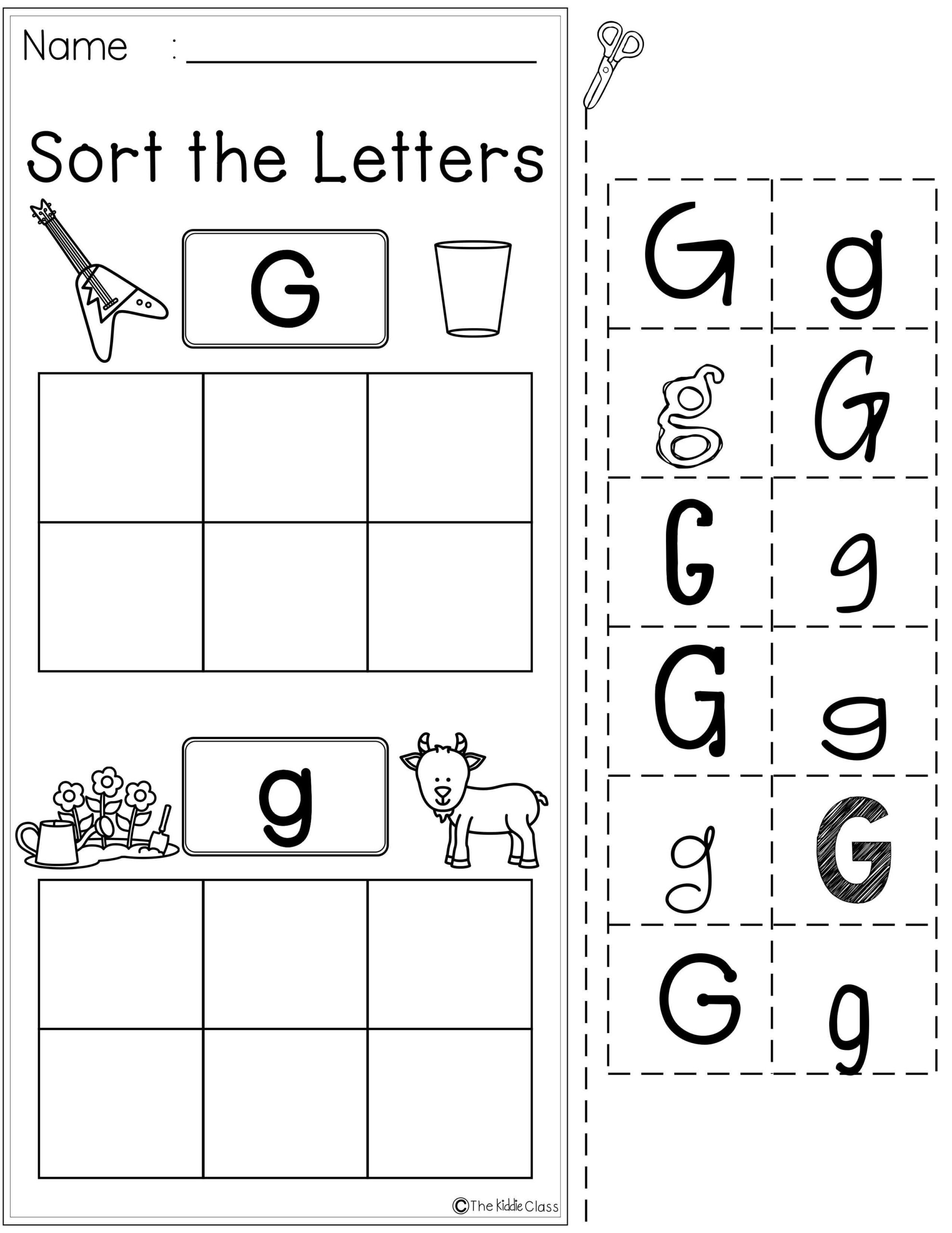 Letter Of The Week G | Letter G Activities, Lettering inside Letter B Worksheets Cut And Paste