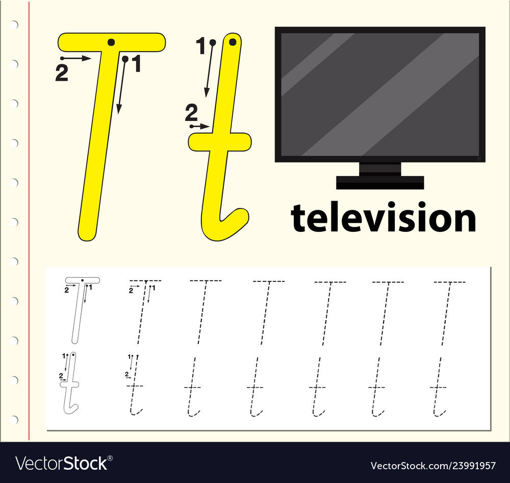 Letter T Tracing Alphabet Worksheets with regard to Alphabet T Tracing