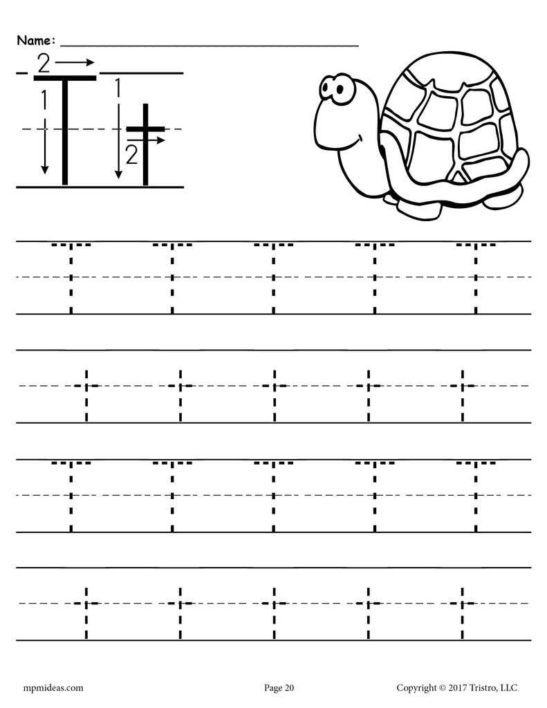 Letter T Worksheet For Preschool - Clover Hatunisi regarding Letter T Worksheets Preschool