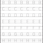Letter Tracing Sheets Printable | Letter Tracing Worksheets With Regard To Alphabet Tracing Sheets Printable