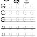 Letter Tracing Worksheets (Letters A   J) Pertaining To Letter G Tracing Page