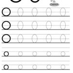 Letter Tracing Worksheets (Letters K   T) In Alphabet O Tracing