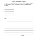 Letter Writing Worksheets | Informal Letter Writing Worksheets Pertaining To Letter Writing Worksheets For Grade 5