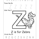 Letter Z Worksheets | Preschool Letters, Reading Worksheets Pertaining To Letter Z Worksheets Printable