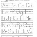 Lovely Good Handwriting Practice | Printable Alphabet Inside Pre K Alphabet Tracing