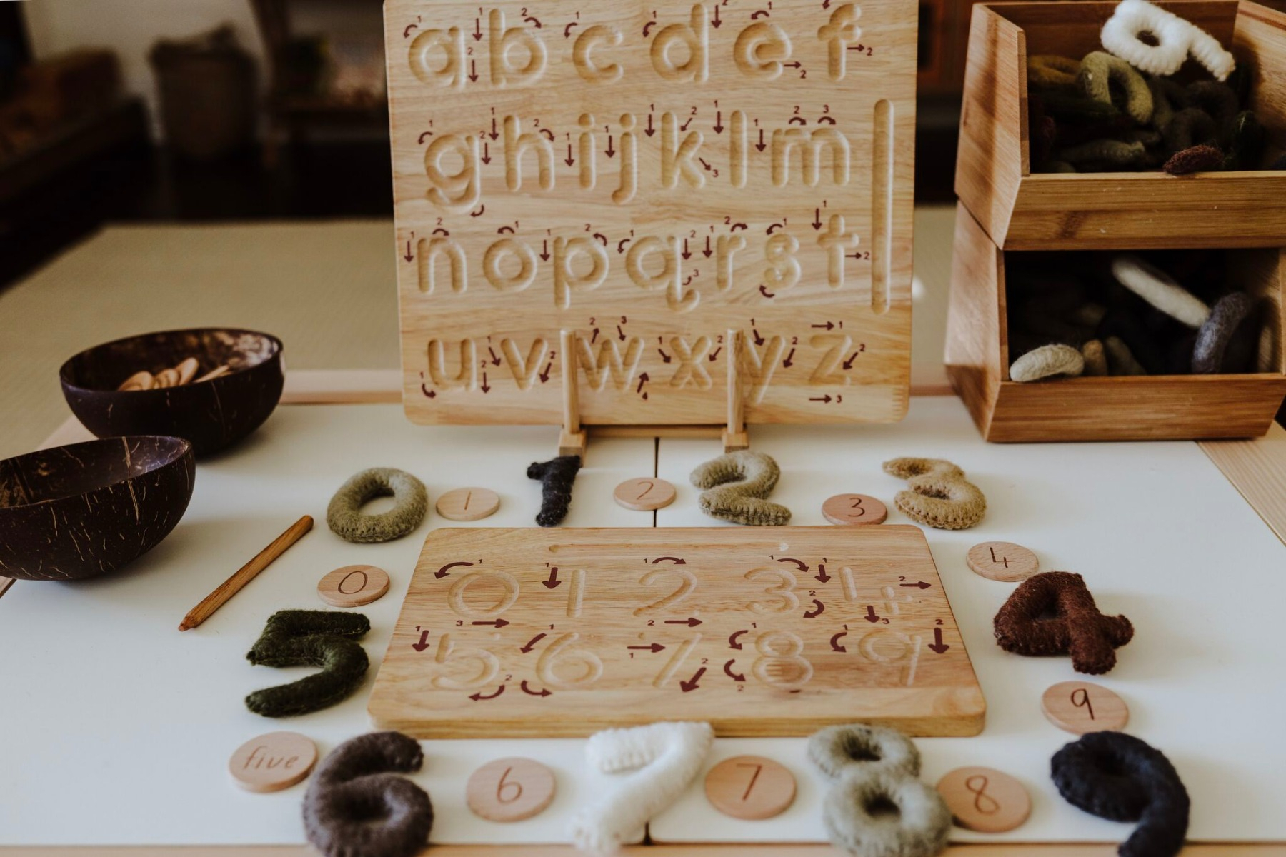 Lower Case Letter Tracing Board intended for Q Toys Alphabet Tracing