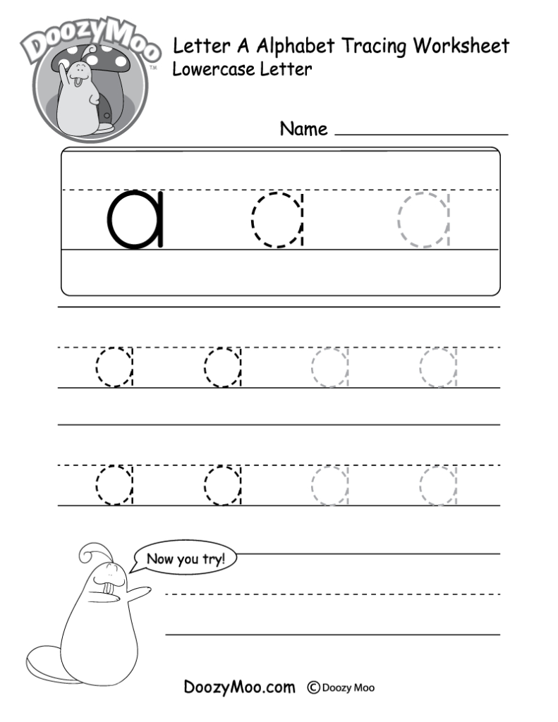 Lowercase Letter Tracing Worksheets (Free Printables With Letter I Tracing Worksheets For Kindergarten