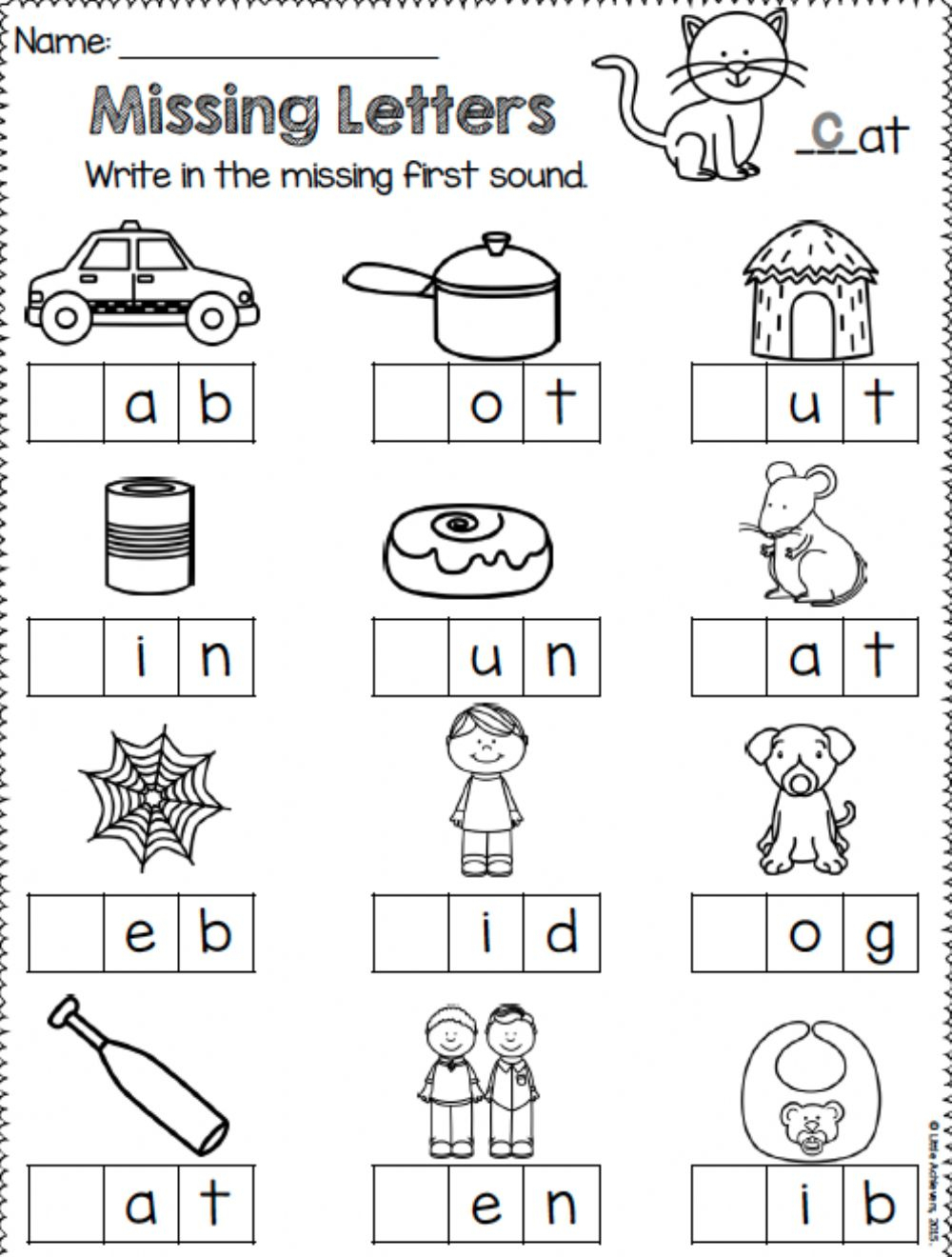 Missing Letters - Interactive Worksheet with regard to Alphabet Worksheets Missing Letters