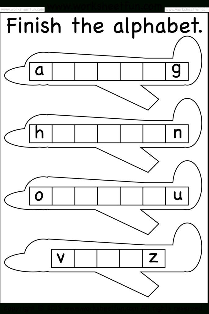 Missing Lowercase Letters – Missing Small Letters In Alphabet Worksheets Ks2