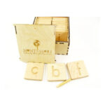 Montessori Alphabet   Wooden Letter Tracing Card | Indigovento Within Alphabet Tracing Toys
