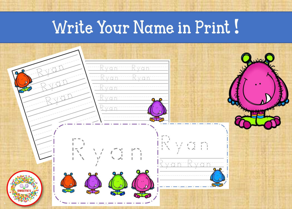 Name Tracing Handwriting Worksheet | Personalized Name For Name Tracing Colored