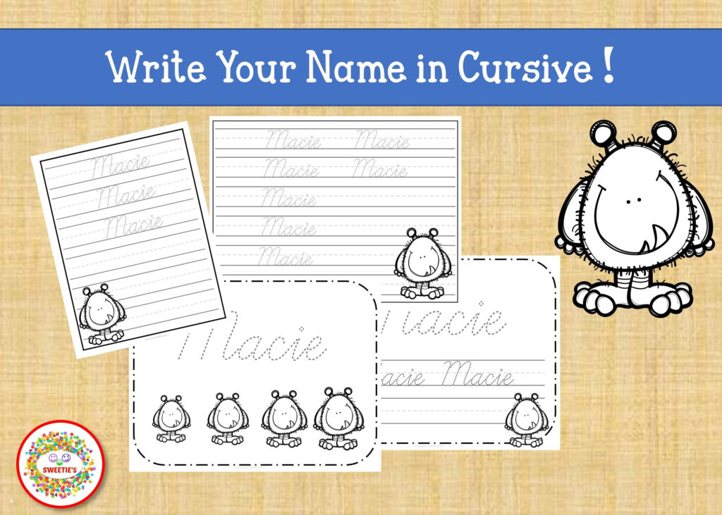 Name Tracing Handwriting Worksheet | Personalized Name Inside Name Tracing Document