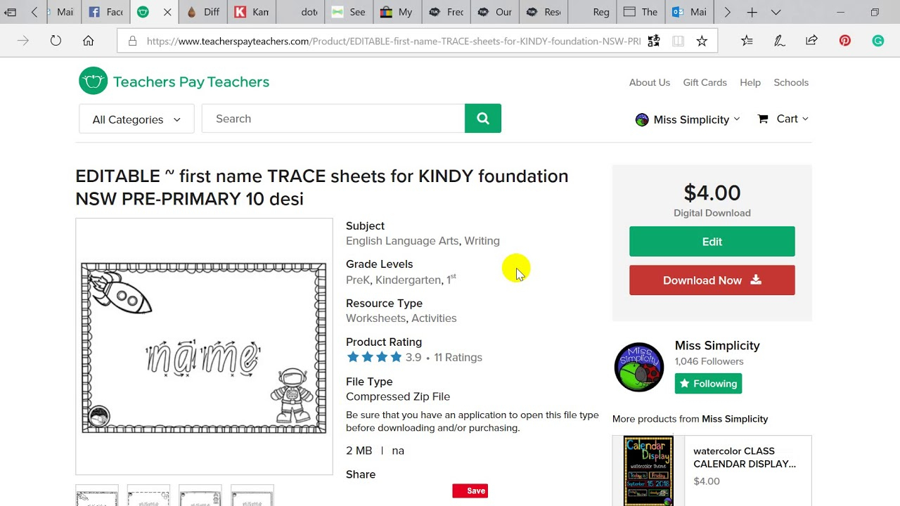 Name Tracing Template Troubleshooting for Name Tracing Program