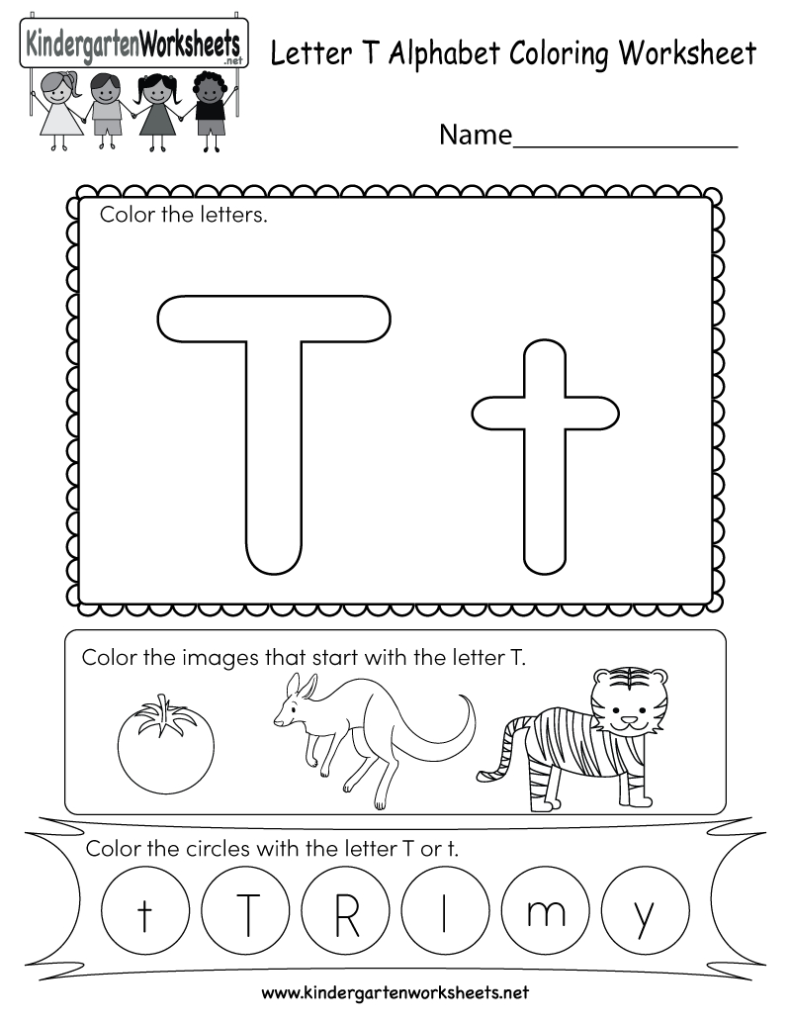 Pin On Alphabet Worksheets Inside Letter T Worksheets Free