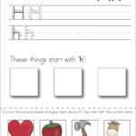 Pin On Preschool Letter Of The Week Throughout Letter H Tracing Activity