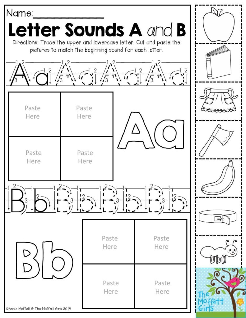 Pin On Writing In Letter B Worksheets Cut And Paste