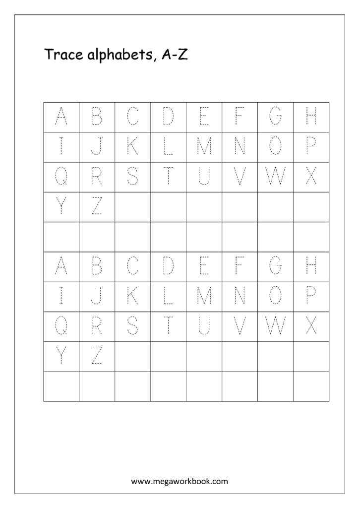 Pinfatima Sabah On Worksheets | Letter Tracing Throughout Alphabet Tracing Upper And Lowercase