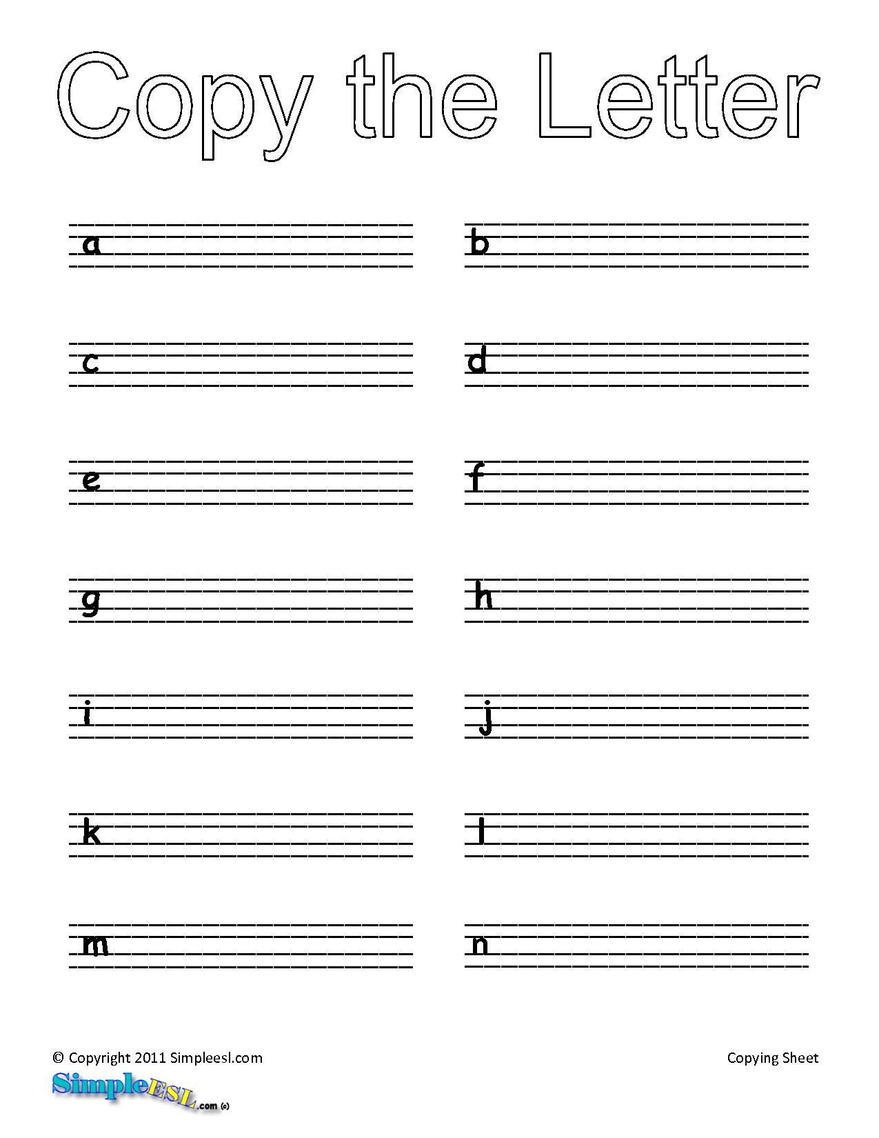 Pinterest Worksheet In Elementary English Phonocs - Yahoo intended for 4 Line Alphabet Worksheets