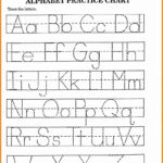 Pre K Worksheets Tracing Letters For Pre K Alphabet Recognition Worksheets