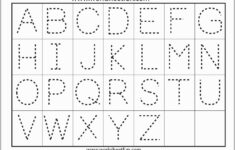 Preschool Alphabet Worksheets Pdf (With Images) | Tracing within Letter A Tracing Worksheets Pdf