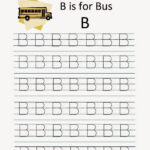 Printable Letter B Tracing Worksheets For Preschool   Clover With Letter Worksheets B