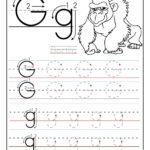Printable Letter G Tracing Worksheets For Preschool With Regard To Alphabet G Tracing Worksheets