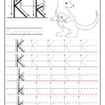 Printable Letter K Tracing Worksheets For Preschool With Letter Tracing K