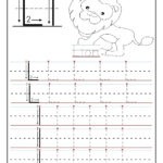 Printable Letter L Tracing Worksheets For Preschool Throughout L Letter Tracing
