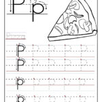 Printable Letter P Tracing Worksheets For Preschool For Letter P Tracing Page