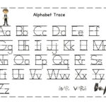 Printable Letters To Trace | Alphabet Tracing, Preschool With Pre K Alphabet Tracing Worksheets