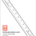Printable Rulers   Free Downloadable 12" Rulers | Printable Within Letter Tracing Ruler