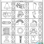 Roll A Die And Dot (Or Color) The Beginning Sound! Tons Of With Alphabet Phonics Worksheets For Kindergarten