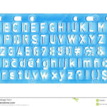 Ruler Stock Image. Image Of Letter, Educate, Numbers With Alphabet Tracing Ruler