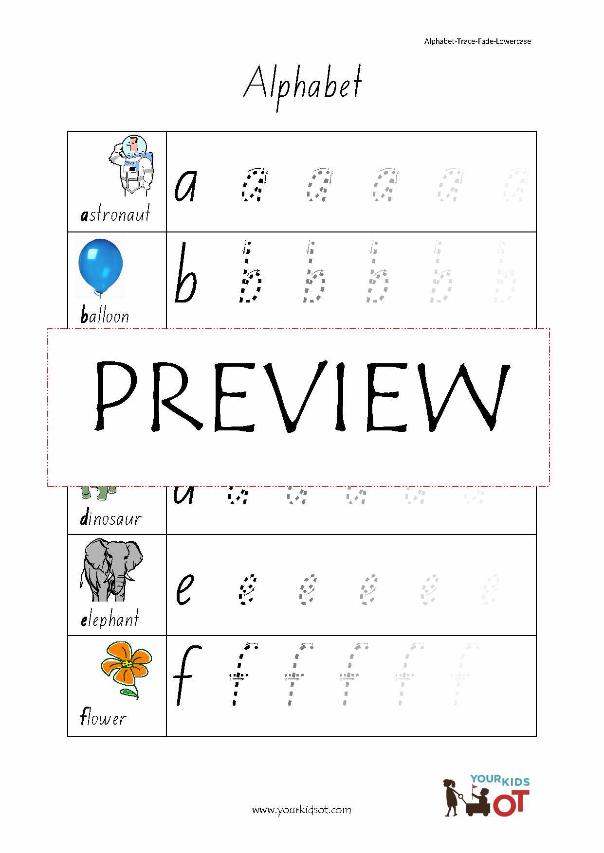 Sequential Lowercase Trace Fade with regard to Alphabet Tracing Nsw